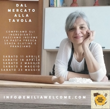 Dal mercato alla tavola: compriamo gli ingredienti e facciamo insieme la pasta fresca senza glutine
