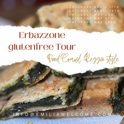 Erbazzone senza glutine in tour